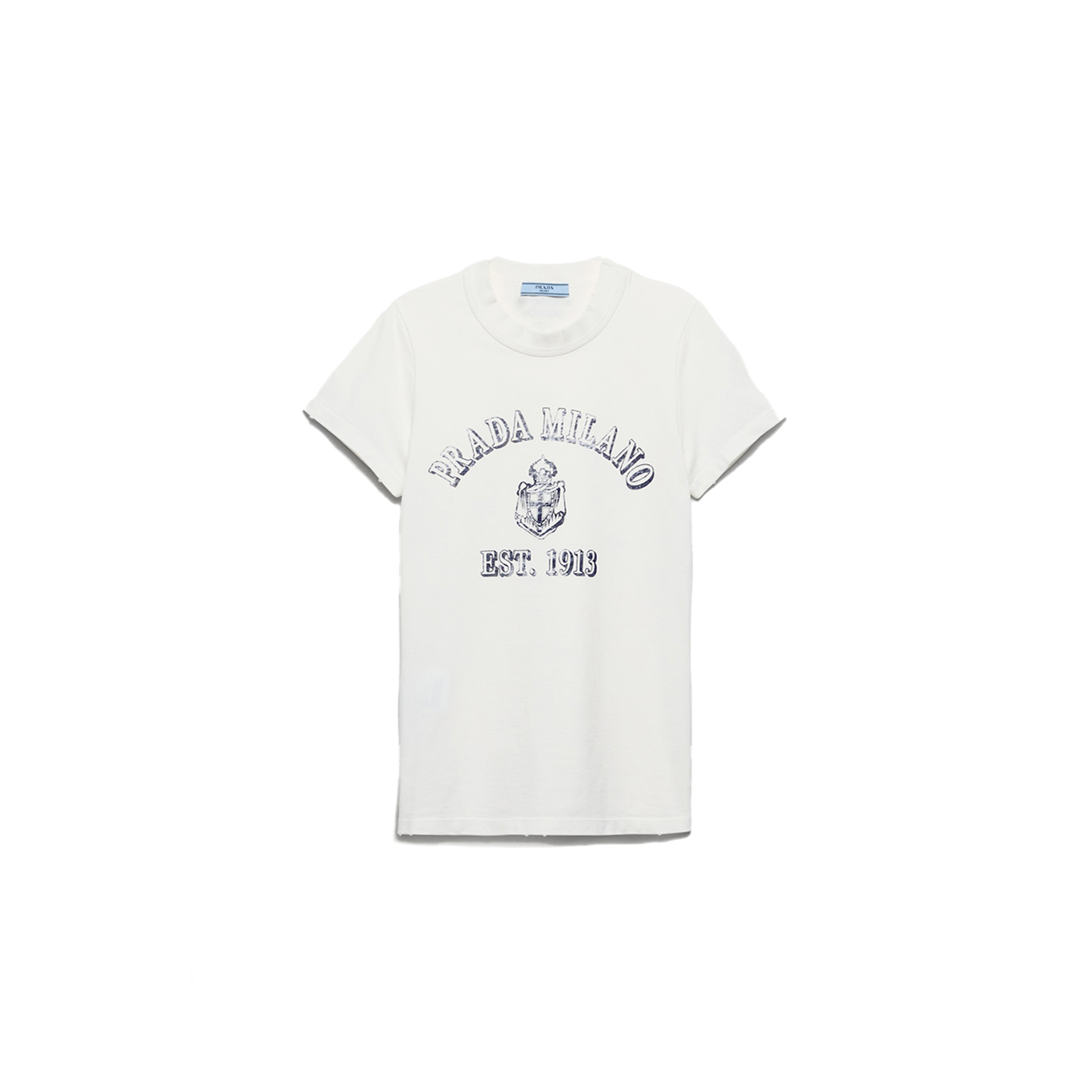 Pra*a printed jersey t-shirt 3557b